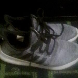 Adidas Cloudfoam(Gray and Black) Size 10 Men
